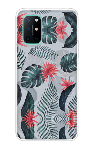 Retro Floral Leaf OnePlus 8T Back Cover