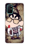 Nerdy Shinchan OnePlus 8T Back Cover