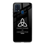 Everything Is Connected Samsung Galaxy M31 Prime Glass Back Cover Online