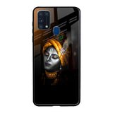 Ombre Krishna Samsung Galaxy M31 Prime Glass Back Cover Online