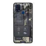 Skeleton Inside Samsung Galaxy M31 Prime Glass Back Cover Online