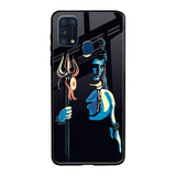 Mahakal Samsung Galaxy M31 Prime Glass Back Cover Online