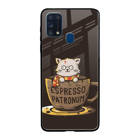 Tea With Kitty Samsung Galaxy M31 Prime Glass Back Cover Online