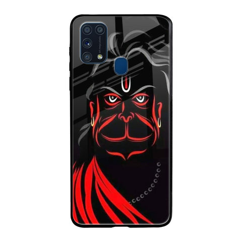 Lord Hanuman Samsung Galaxy M31 Prime Glass Back Cover Online