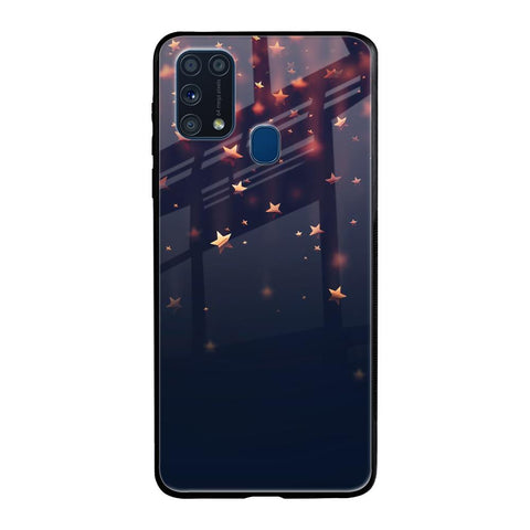 Falling Stars Samsung Galaxy M31 Prime Glass Back Cover Online