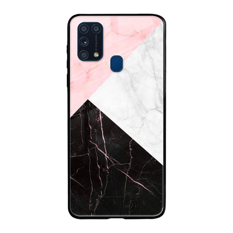 Marble Collage Art Samsung Galaxy M31 Prime Glass Back Cover Online