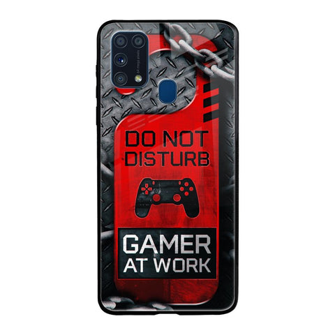 Do No Disturb Samsung Galaxy M31 Prime Glass Back Cover Online
