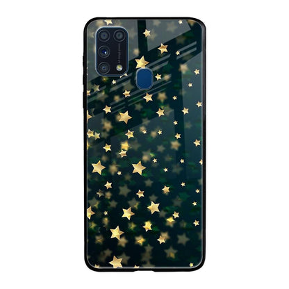 Dazzling Stars Samsung Galaxy M31 Prime Glass Back Cover Online