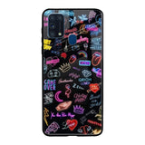 Accept The Mystery Samsung Galaxy M31 Prime Glass Back Cover Online