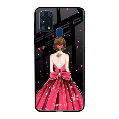 Fashion Princess Samsung Galaxy M31 Prime Glass Back Cover Online