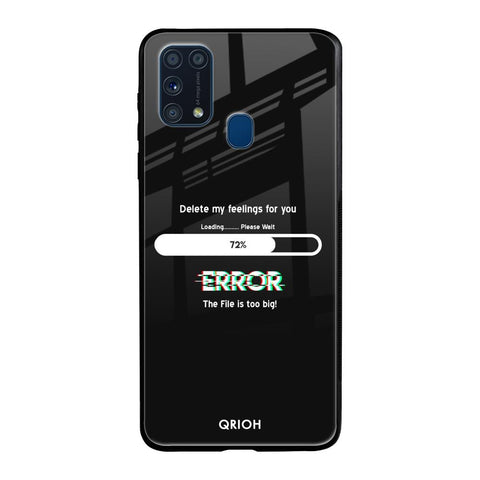 Error Samsung Galaxy M31 Prime Glass Back Cover Online