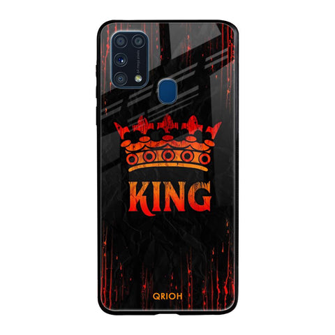 Royal King Samsung Galaxy M31 Prime Glass Back Cover Online