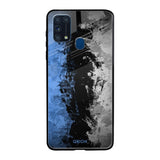 Dark Grunge Samsung Galaxy M31 Prime Glass Back Cover Online