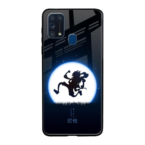 Luffy Nika Samsung Galaxy M31 Prime Glass Back Cover Online