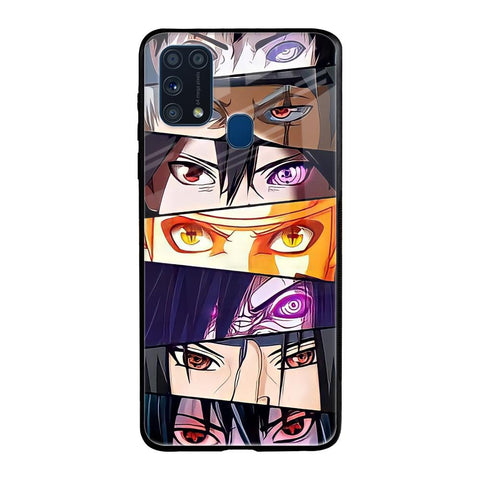 Anime Eyes Samsung Galaxy M31 Prime Glass Back Cover Online