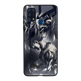 Sketch Art DB Samsung Galaxy M31 Prime Glass Back Cover Online