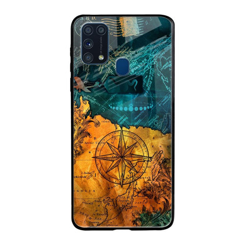 Architecture Map Samsung Galaxy M31 Prime Glass Back Cover Online