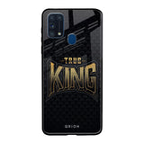 True King Samsung Galaxy M31 Prime Glass Back Cover Online