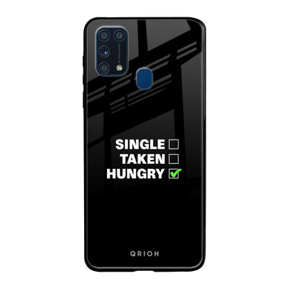 Hungry Samsung Galaxy M31 Prime Glass Back Cover Online