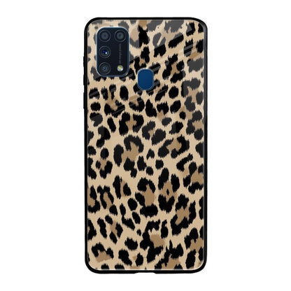 Leopard Seamless Samsung Galaxy M31 Prime Glass Cases & Covers Online