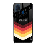Abstract Arrow Pattern Samsung Galaxy M31 Prime Glass Cases & Covers Online
