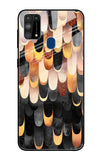 Bronze Abstract Samsung Galaxy M31 Prime Glass Cases & Covers Online