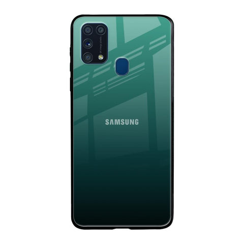 Palm Green Samsung Galaxy M31 Prime Glass Back Cover Online