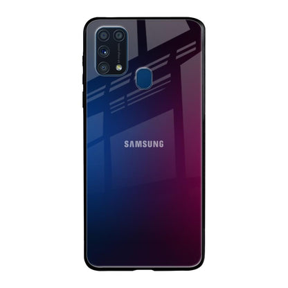 Mix Gradient Shade Samsung Galaxy M31 Prime Glass Back Cover Online