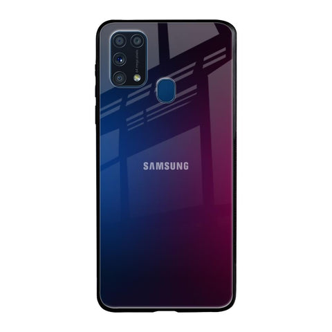 Mix Gradient Shade Samsung Galaxy M31 Prime Glass Back Cover Online