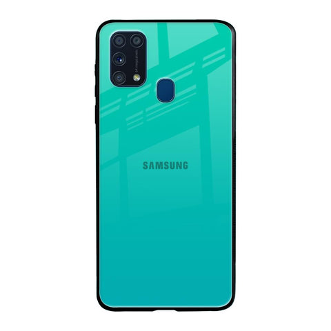 Cuba Blue Samsung Galaxy M31 Prime Glass Back Cover Online