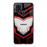 Quantum Suit Samsung Galaxy M31 Prime Glass Back Cover Online