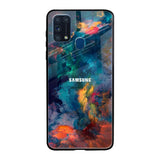 Colored Storm Samsung Galaxy M31 Prime Glass Back Cover Online