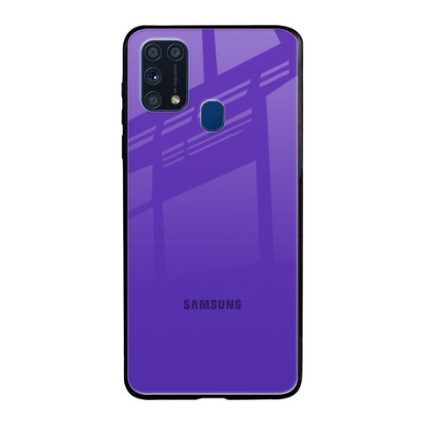 Amethyst Purple Samsung Galaxy M31 Prime Glass Back Cover Online