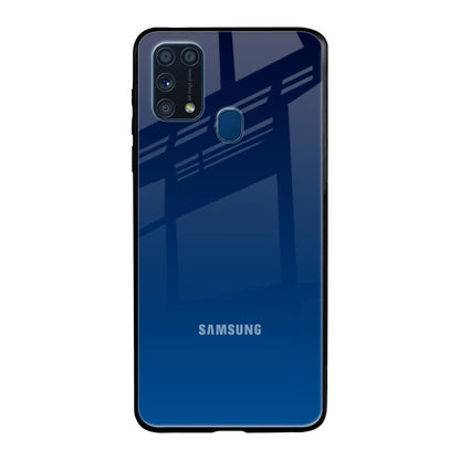 Very Blue Samsung Galaxy M31 Prime Glass Back Cover Online