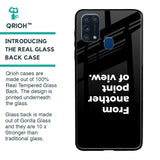 Motivation Glass Case for Samsung Galaxy M31 Prime