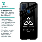 Everything Is Connected Glass Case for Samsung Galaxy M31 Prime