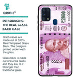 Stock Out Currency Glass Case for Samsung Galaxy M31 Prime