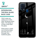 Catch the Moon Glass Case for Samsung Galaxy M31 Prime