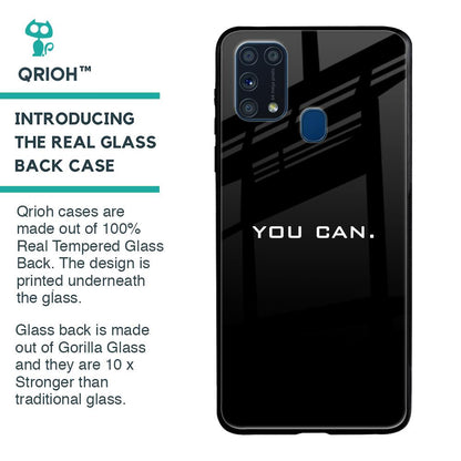 You Can Glass Case for Samsung Galaxy M31 Prime