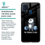 Real Struggle Glass Case for Samsung Galaxy M31 Prime