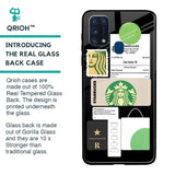Coffee Latte Glass Case for Samsung Galaxy M31 Prime