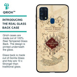 Magical Map Glass Case for Samsung Galaxy M31 Prime