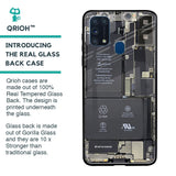 Skeleton Inside Glass Case for Samsung Galaxy M31 Prime