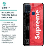 Supreme Ticket Glass Case for Samsung Galaxy M31 Prime