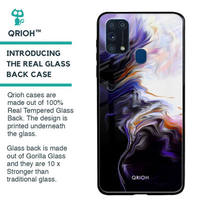 Enigma Smoke Glass Case for Samsung Galaxy M31 Prime