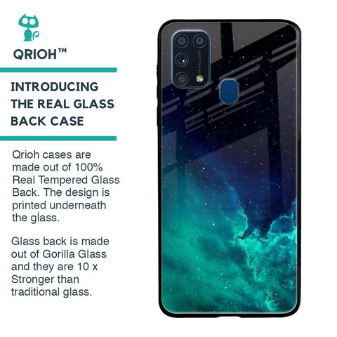 Winter Sky Zone Glass Case For Samsung Galaxy M31 Prime