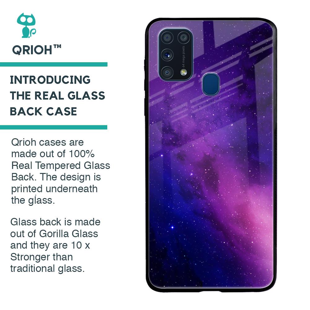 Stars Life Glass Case For Samsung Galaxy M31 Prime
