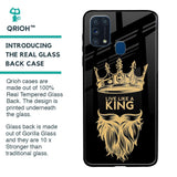 King Life Glass Case For Samsung Galaxy M31 Prime