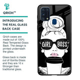 Girl Boss Glass Case For Samsung Galaxy M31 Prime