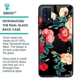 Floral Bunch Glass Case For Samsung Galaxy M31 Prime